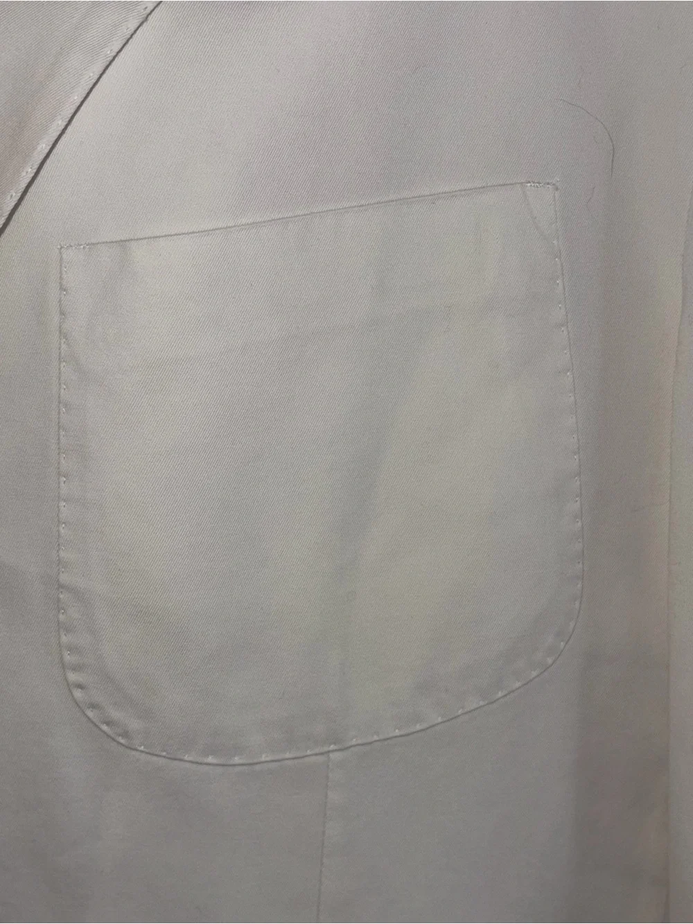Vintage Ralph Lauren White Cotton Blazer